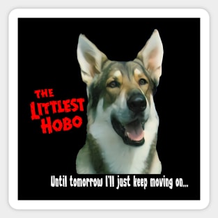 The Littlest Hobo - Until Tomorrow - Classic Kids Tv Show Sticker